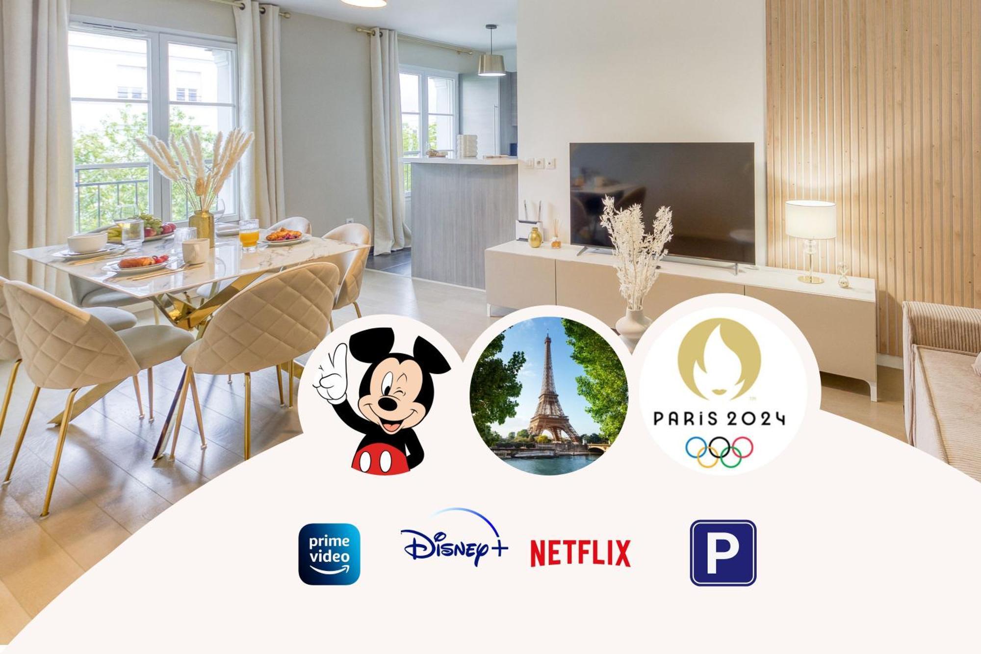 Disneyland - Val D'Europe A Pied - Paris 세리스 외부 사진